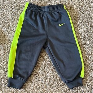 Nike Kids Green Dry-Fit Jogger Pants